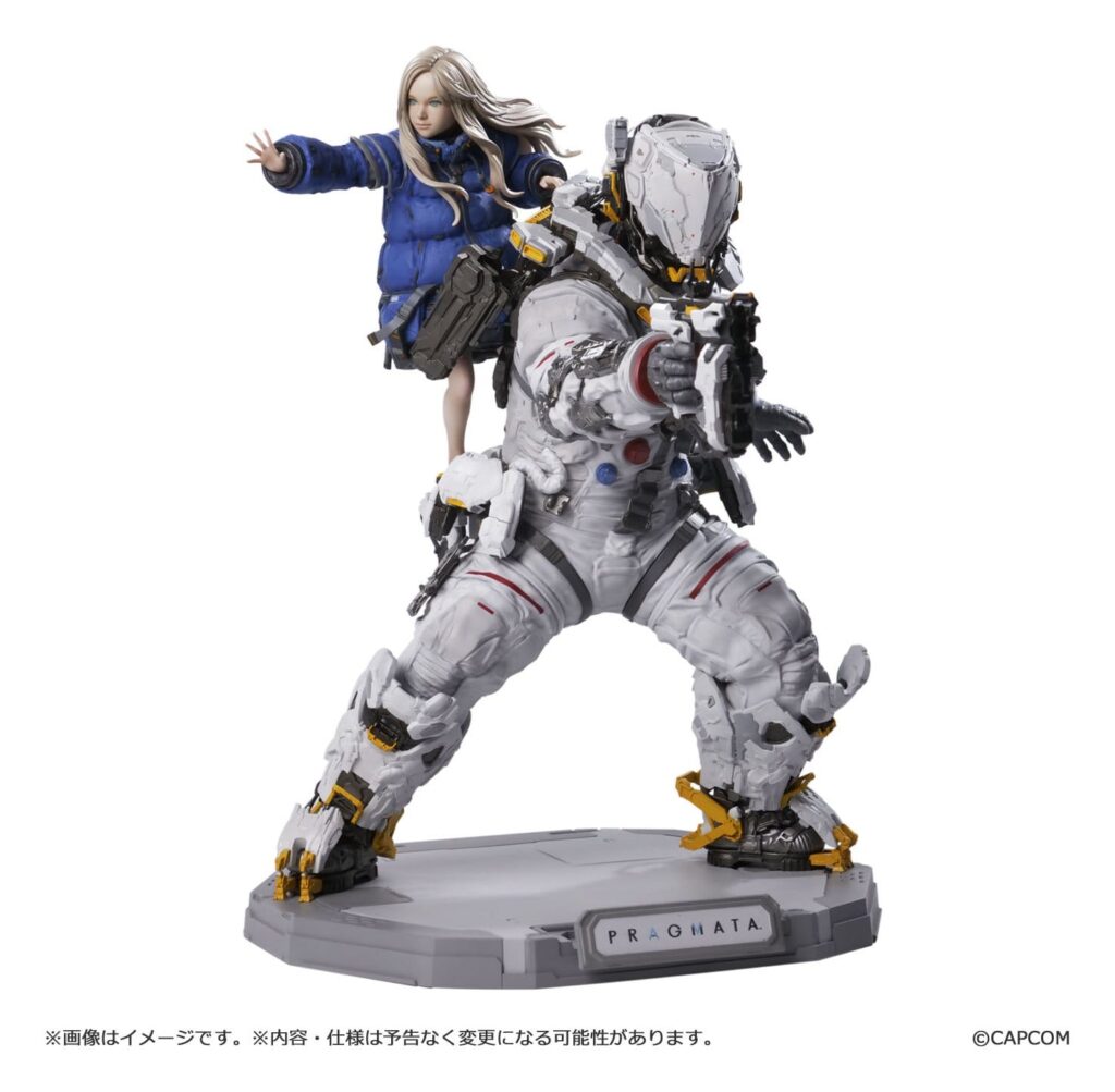 Pragmata Capcom Figure Builder Creator's Model PVC Figure Hugh & Diana 28 cm