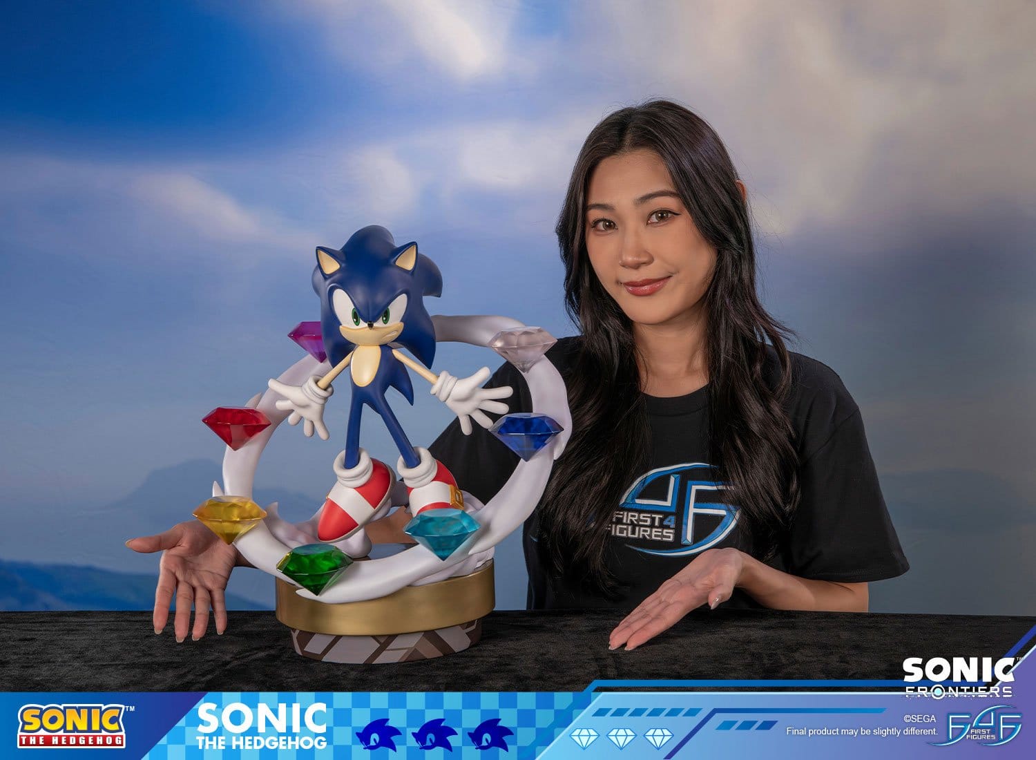 Sonic The Hedgehog Sonic Frontiers Resin Statue Sonic 42 cm