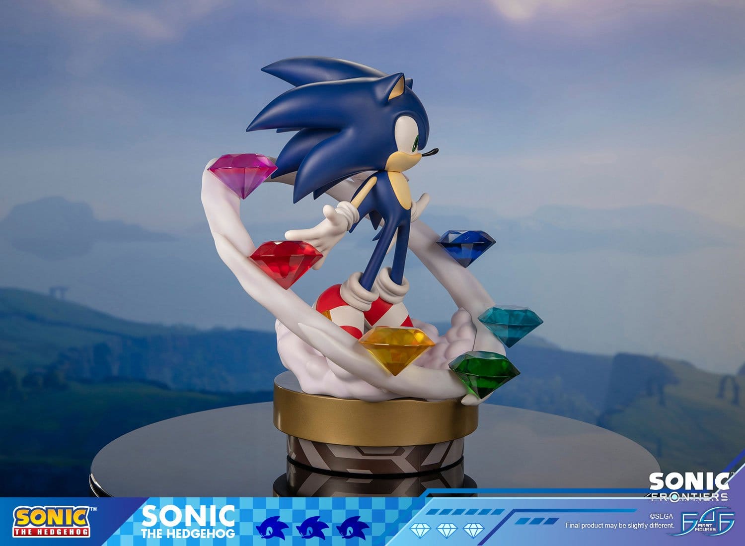 Sonic The Hedgehog Sonic Frontiers Resin Statue Sonic 42 cm