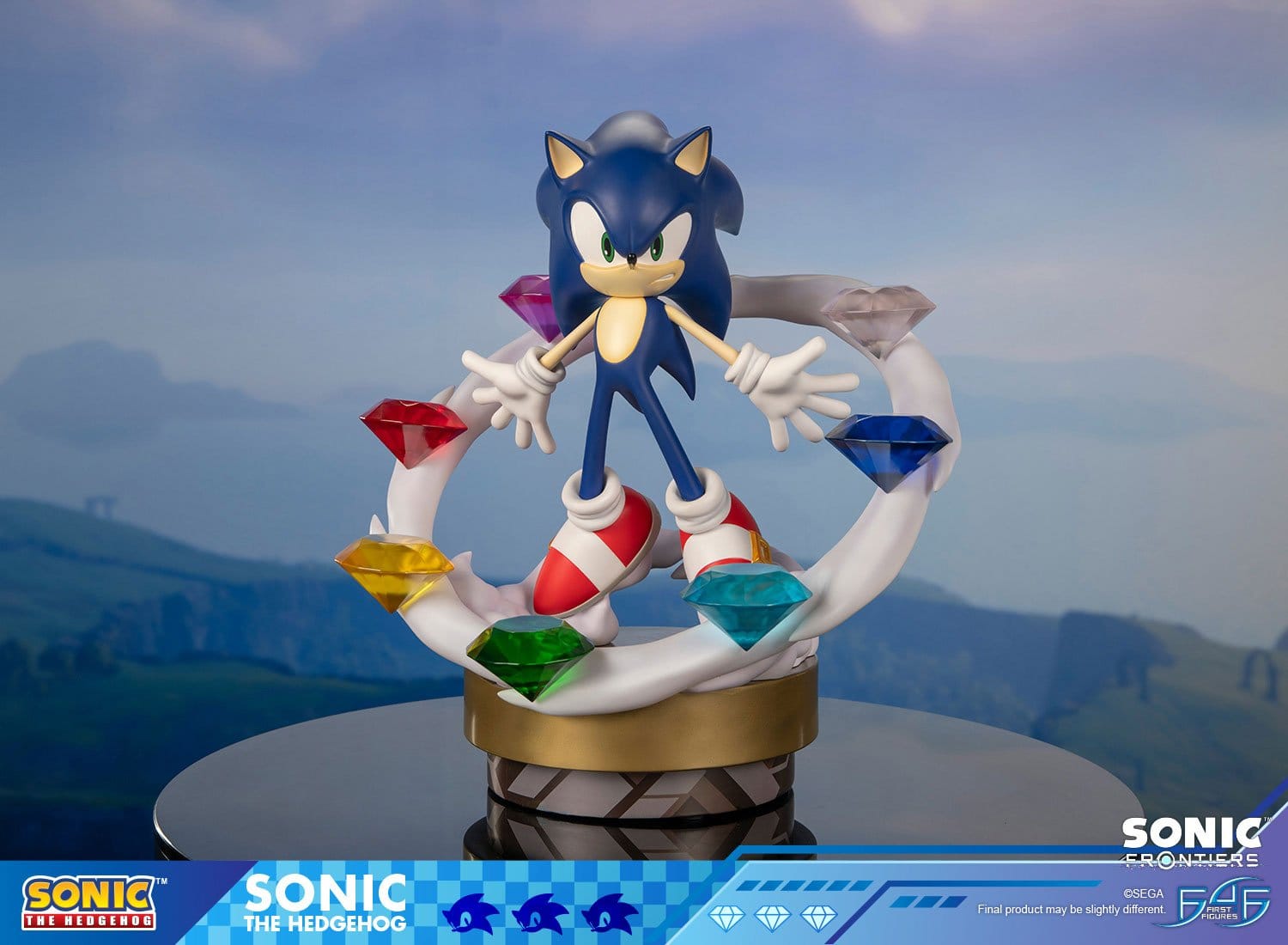 Sonic The Hedgehog Sonic Frontiers Resin Statue Sonic 42 cm