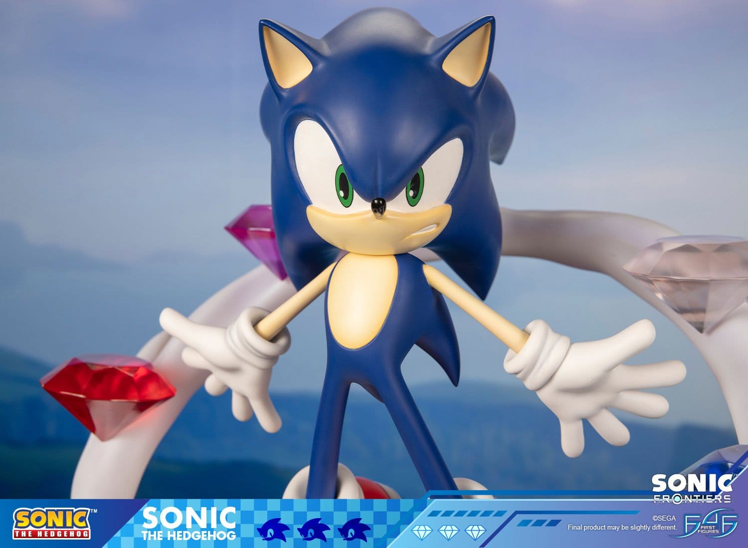 Sonic The Hedgehog Sonic Frontiers Resin Statue Sonic 42 cm