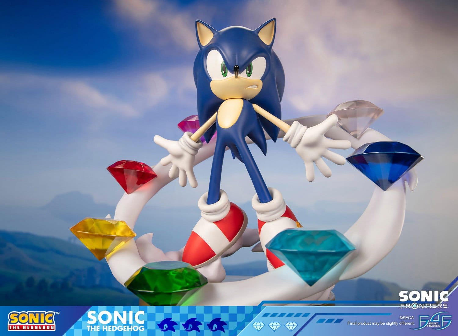 Sonic The Hedgehog Sonic Frontiers Resin Statue Sonic 42 cm