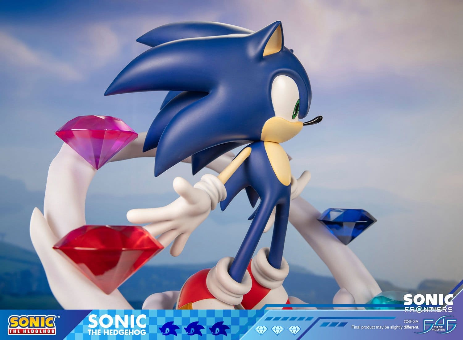Sonic The Hedgehog Sonic Frontiers Resin Statue Sonic 42 cm
