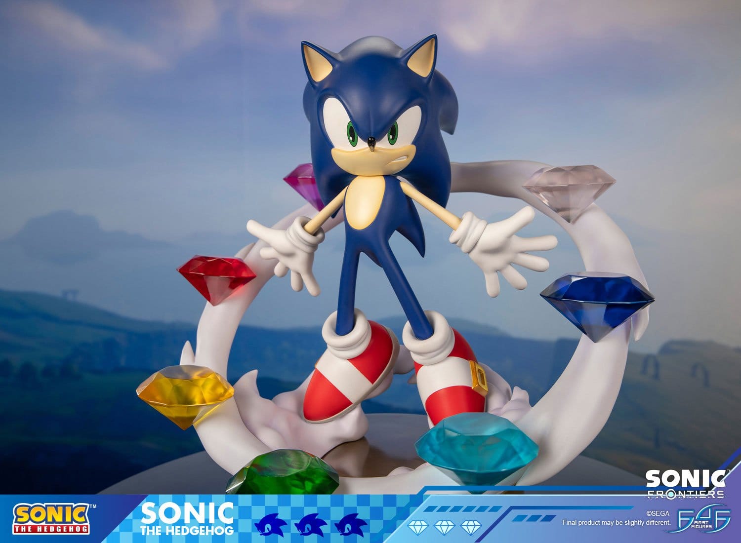 Sonic The Hedgehog Sonic Frontiers Resin Statue Sonic 42 cm