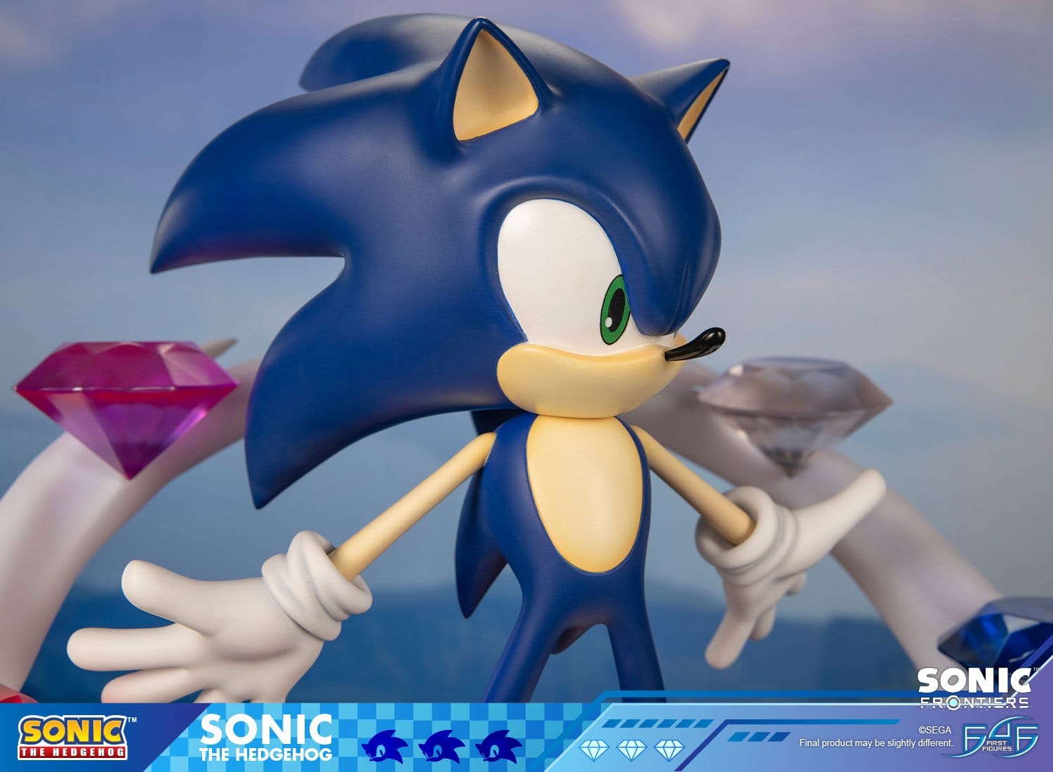 Sonic The Hedgehog Sonic Frontiers Resin Statue Sonic 42 cm