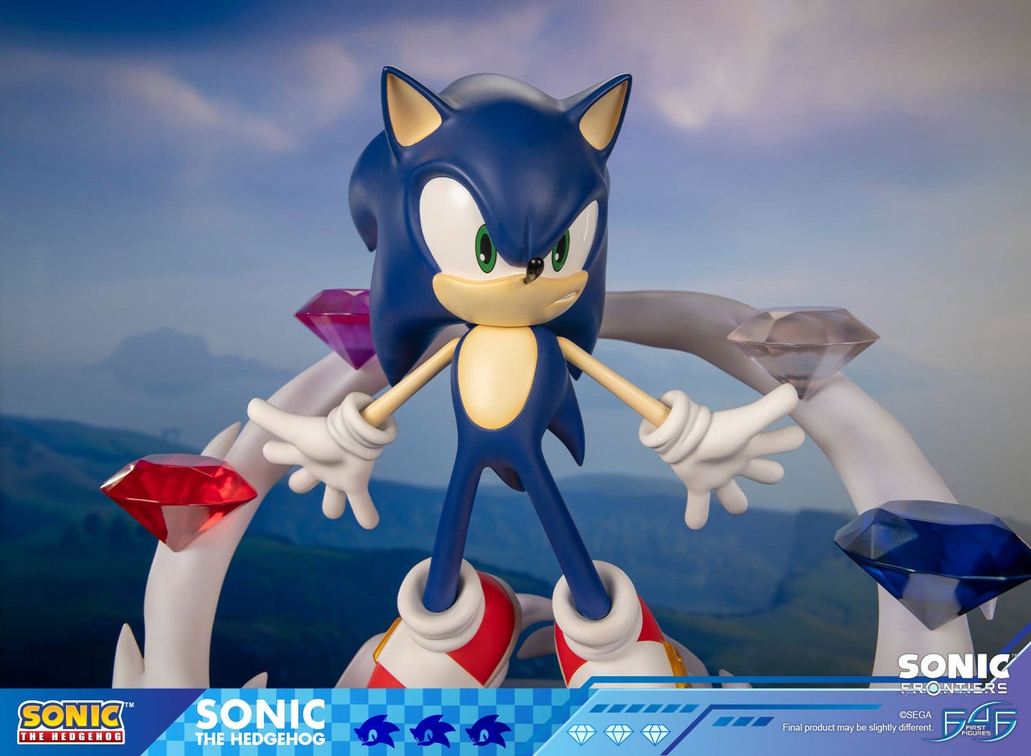 Sonic The Hedgehog Sonic Frontiers Resin Statue Sonic 42 cm