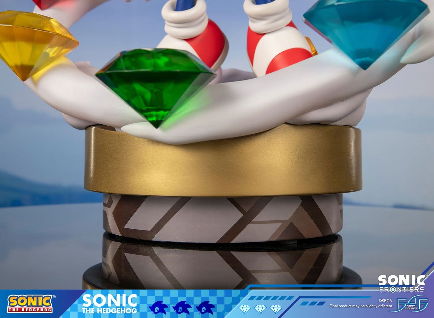Sonic The Hedgehog Sonic Frontiers Resin Statue Sonic 42 cm