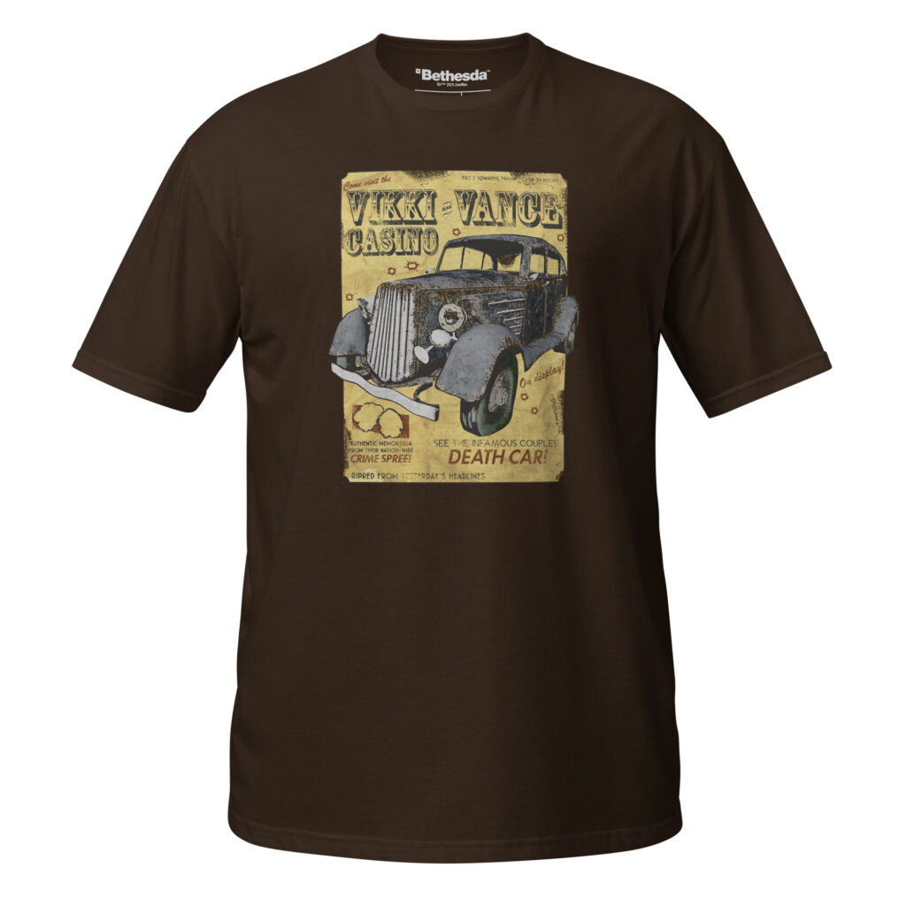 Fallout - Vikki and Vance Death Car - T-Shirt