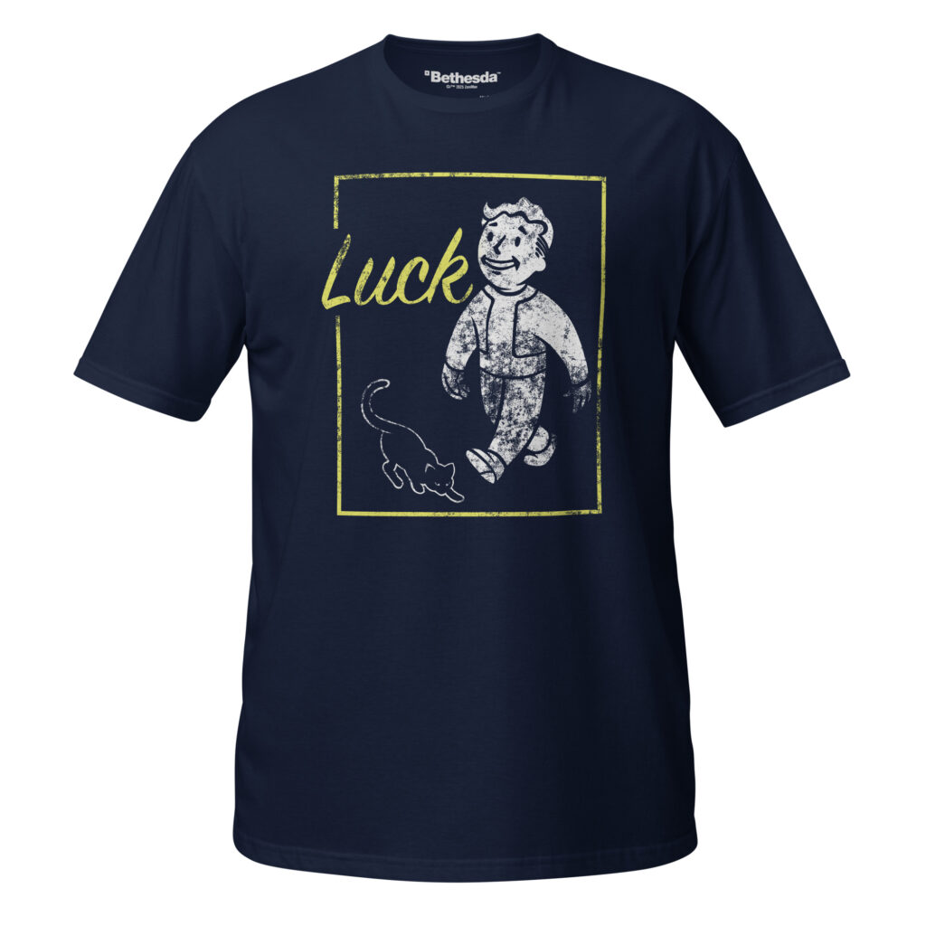 Fallout - Luck Cat - T-Shirt
