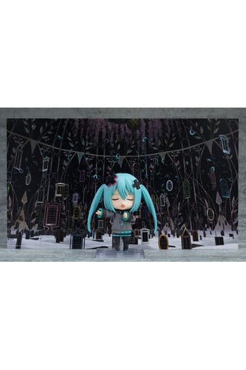 Colorful Stage! The Movie: A Miku Who Can't Sing Nendoroid Action Figure Hatsune Miku: Shuttered SEKAI Ver. 10 cm - Image 2