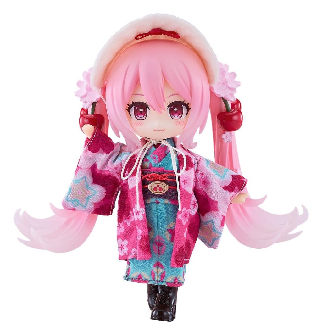 Série Character Vocal 01 : Poupée Nendoroid Hatsune Miku « Sakura Miku » : version Hirohako 2025 (Hakodate)