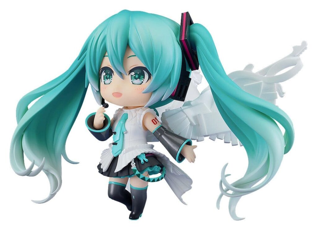Character Vocal Series 01: Hatsune Miku Nendoroid-Actionfigur „Happy 16th Birthday“-Version, 10 cm