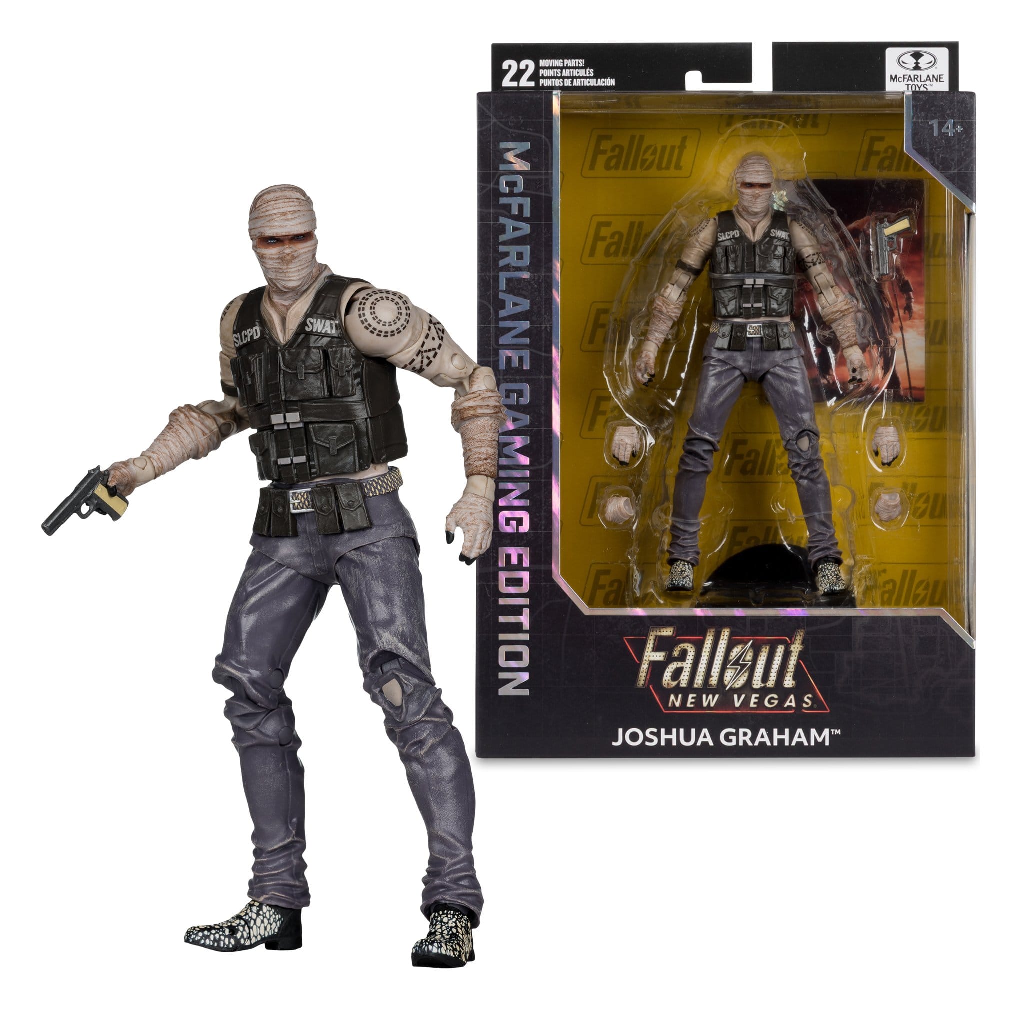 Fallout Gaming Edition Action Figure Joshua Graham 17 cm - Image 7