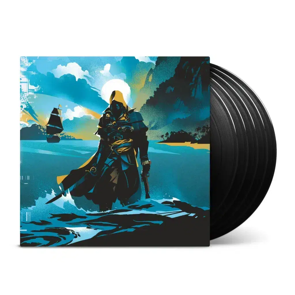 Assassin's Creed IV: Black Flag Original Soundtrack 5LP vinylboxset