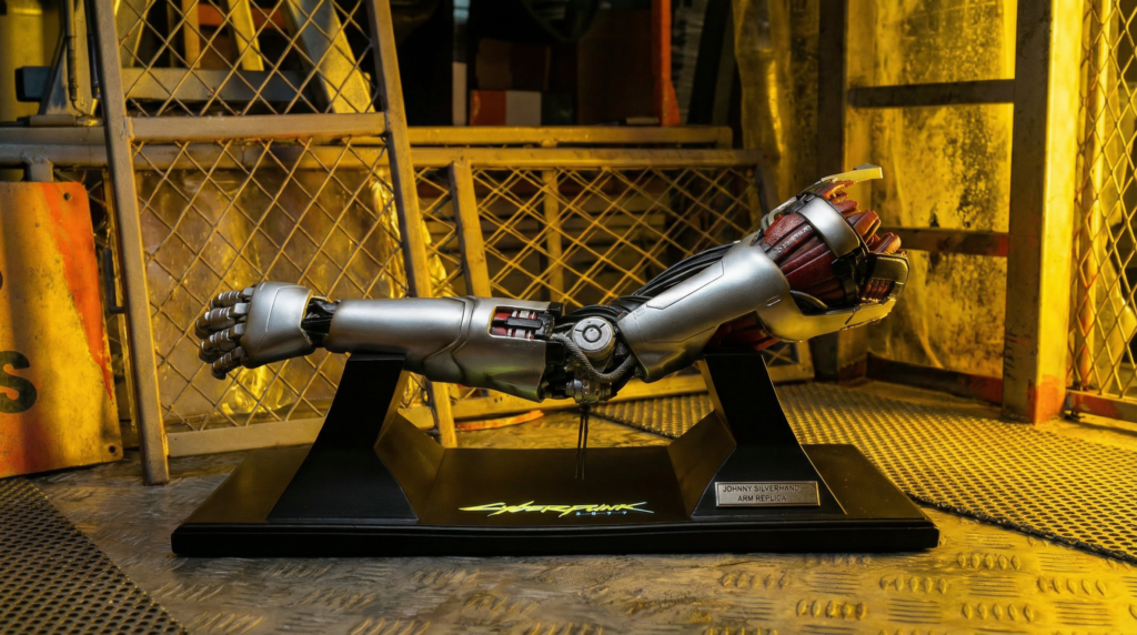 Cyberpunk 2077 Replica Johnny Silverhand Arm 30 cm