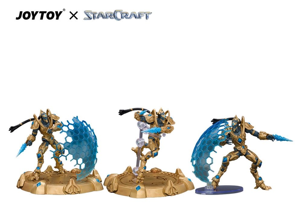 StarCraft JOYTOY Protoss Zealot 3-Figure Set 1/25 Scale
