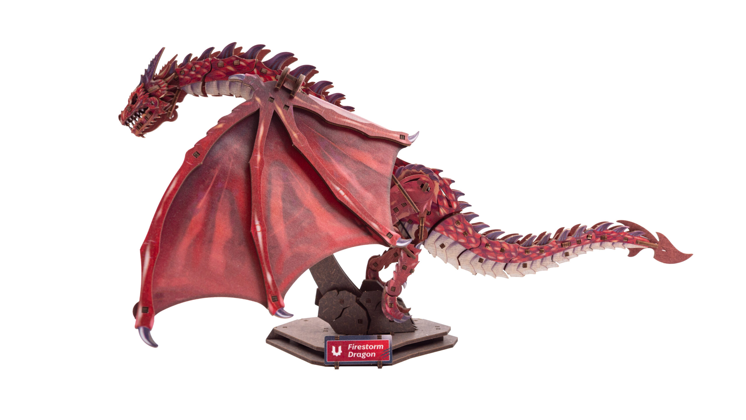 UGEARS Firestorm Dragon 3D Mechanical Model - Image 2