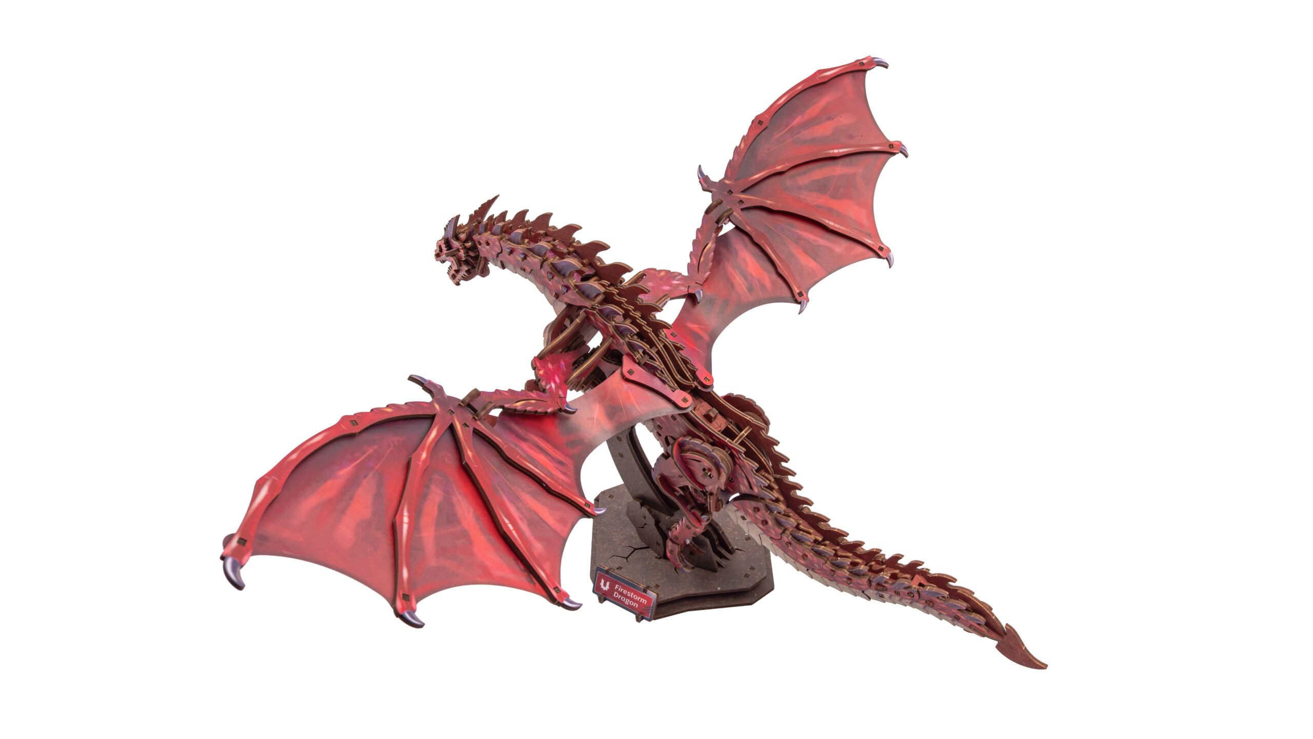 UGEARS Firestorm Dragon 3D Mechanical Model - Image 5