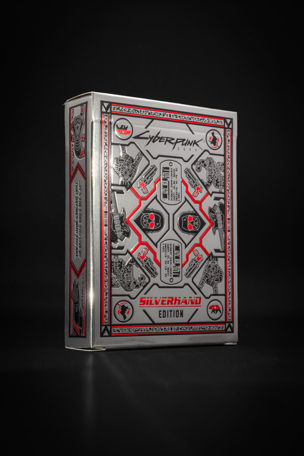 Cyberpunk 2077 Playing Cards – Silverhand Edition
