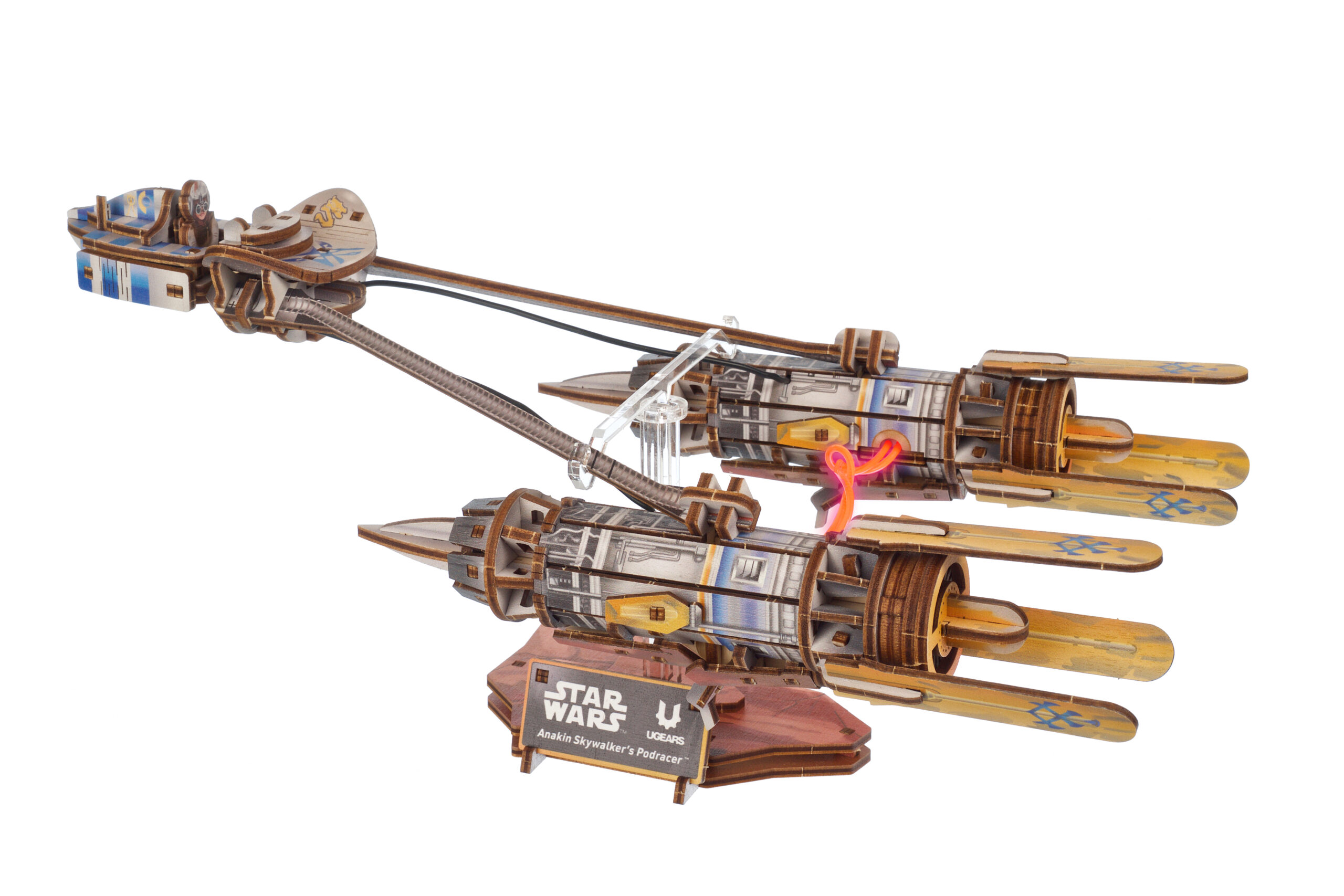 UGEARS Star Wars™: Anakin Skywalker’s Podracer™ 3D Wooden Model - Image 2