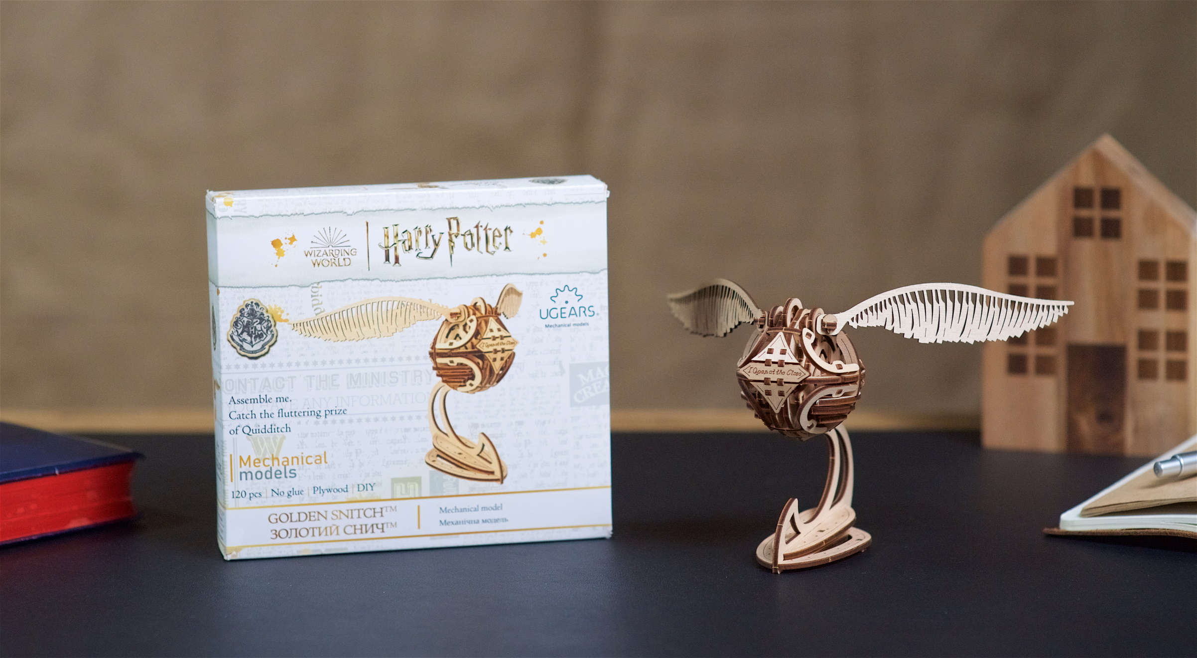 UGEARS Harry Potter: Golden Snitch™ 3D Mechanical Model