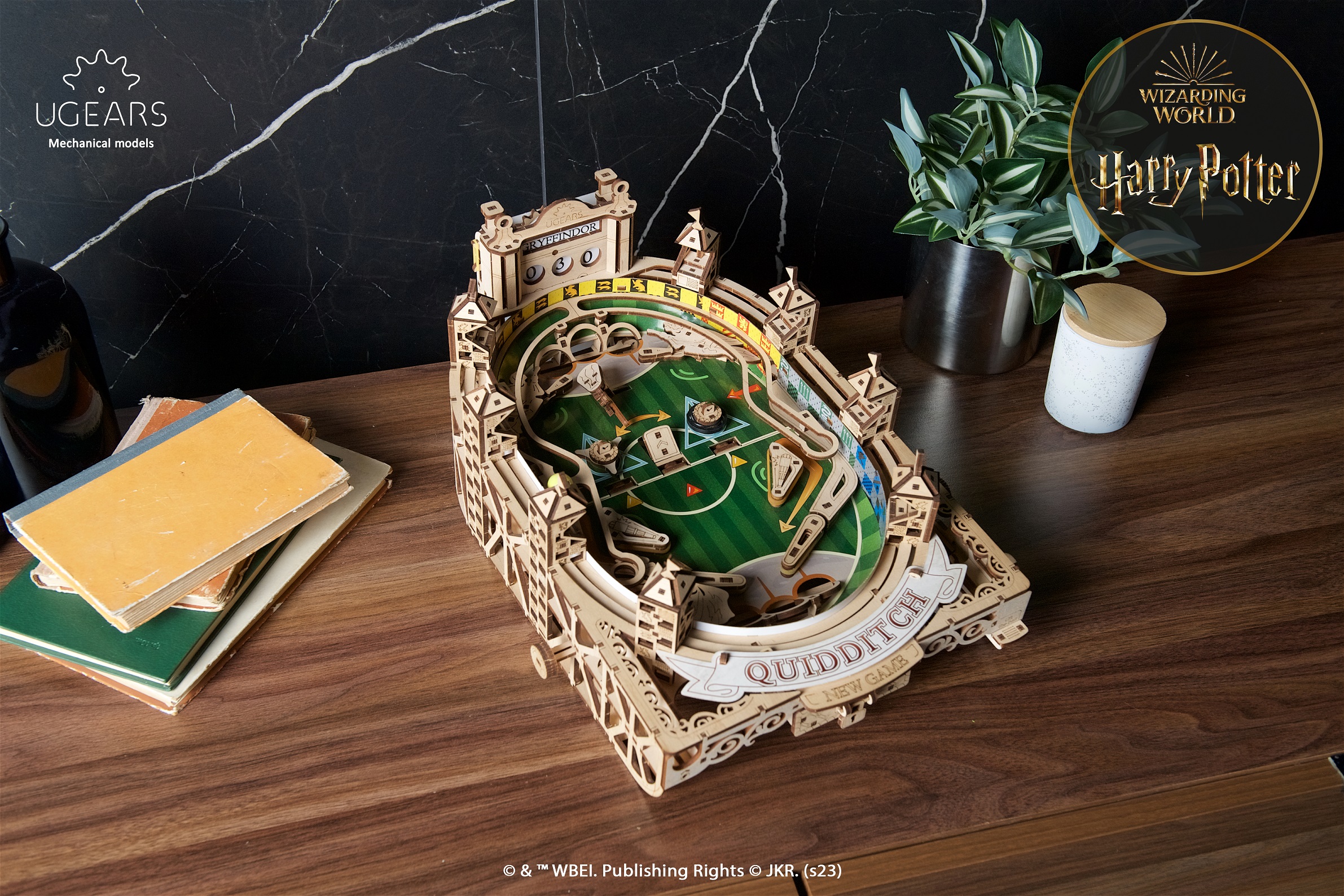 UGEARS Harry Potter: Quidditch™ Pinball Mechanical Game - Image 4