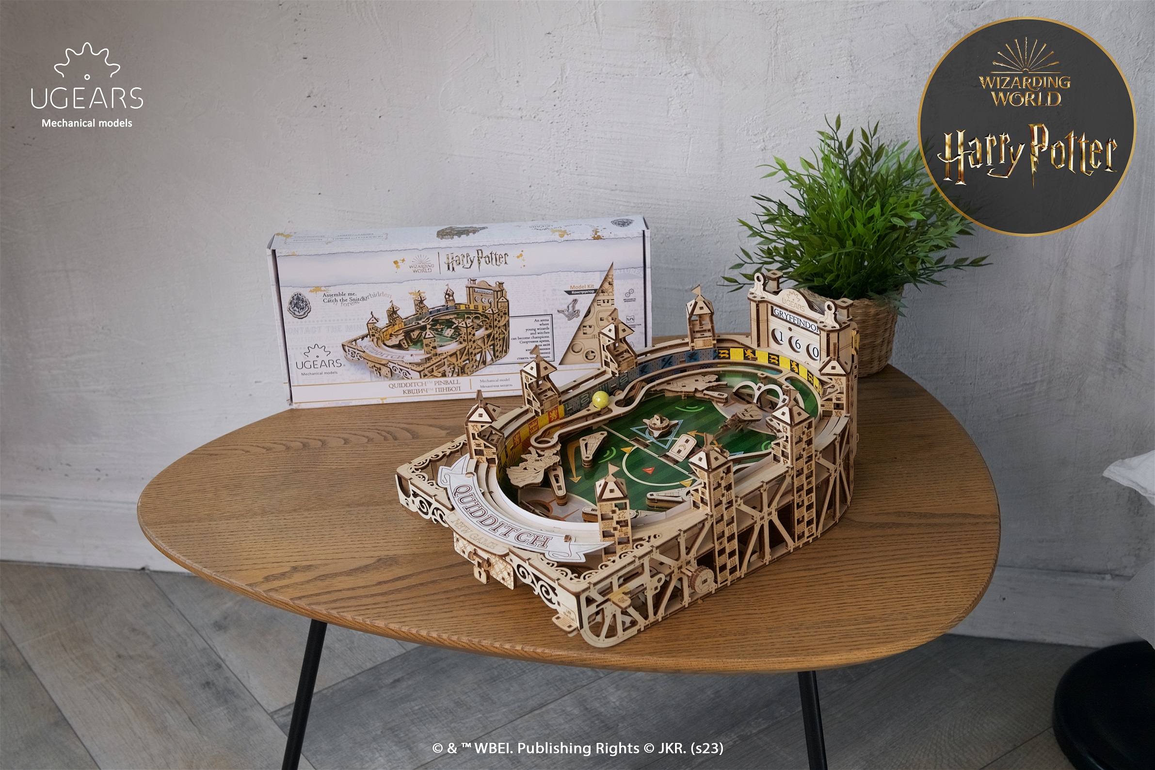 UGEARS Harry Potter: Quidditch™ Pinball Mechanical Game - Image 12
