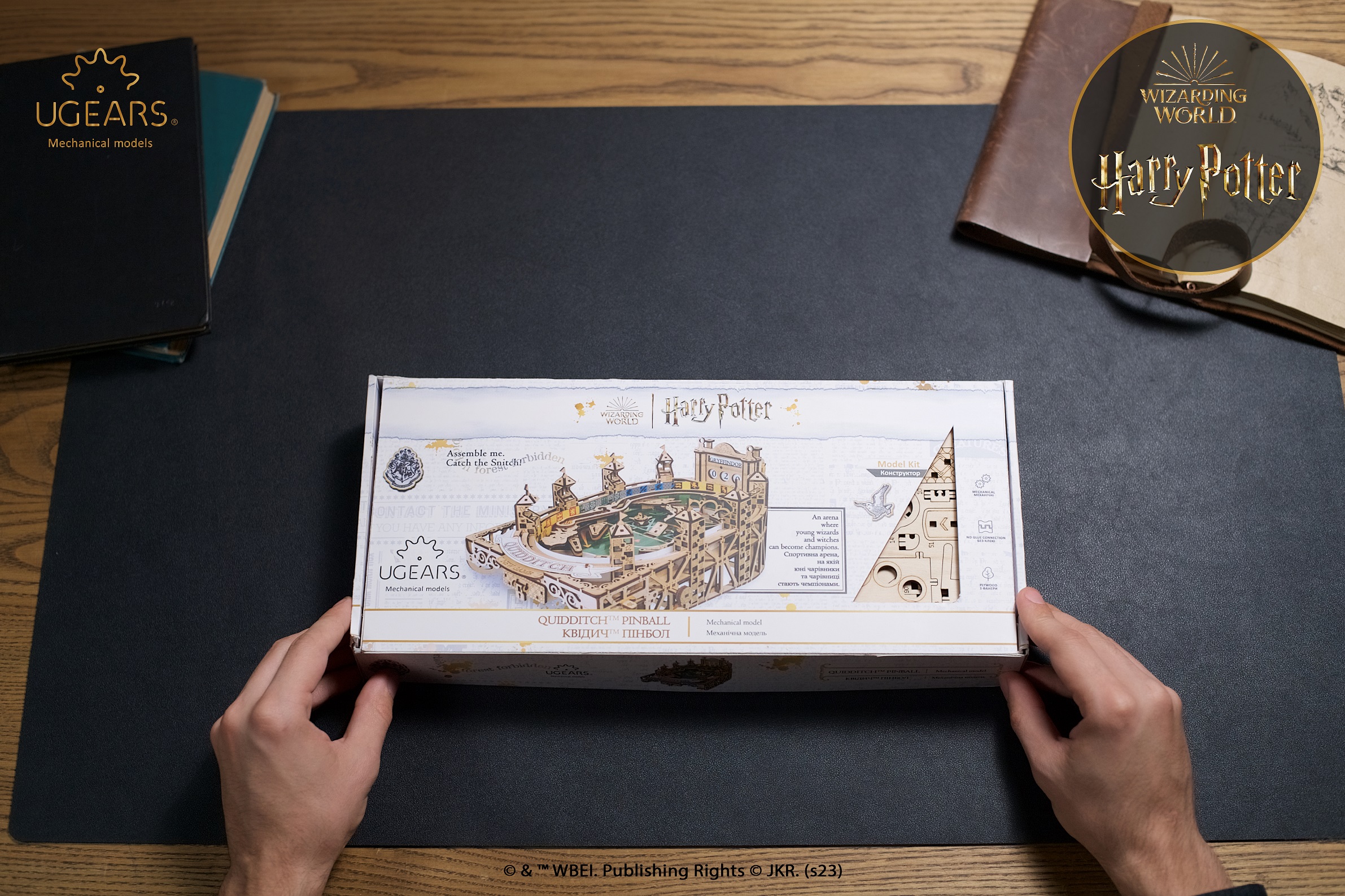 UGEARS Harry Potter: Quidditch™ Pinball Mechanical Game - Image 3
