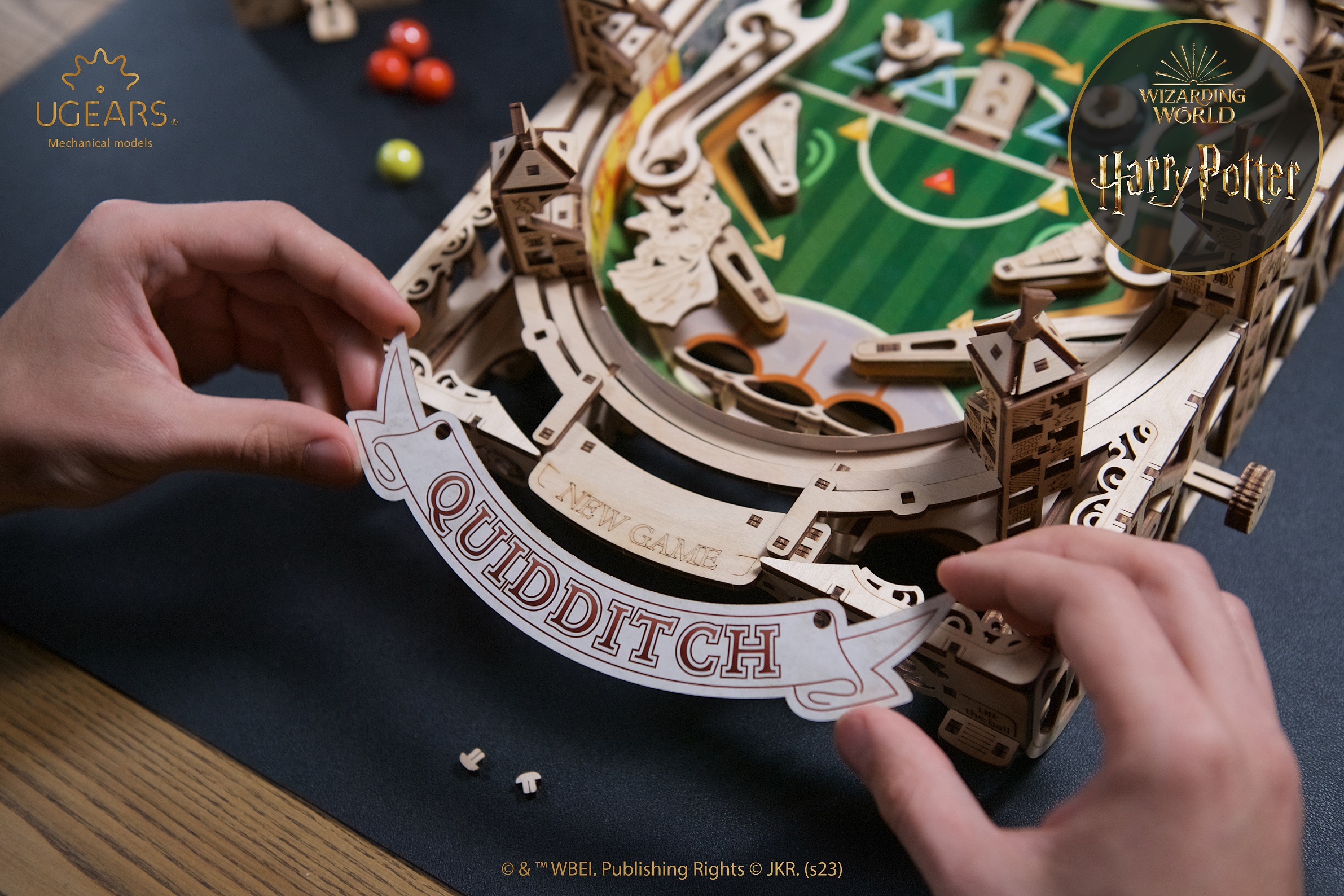 UGEARS Harry Potter: Quidditch™ Pinball Mechanical Game - Image 11