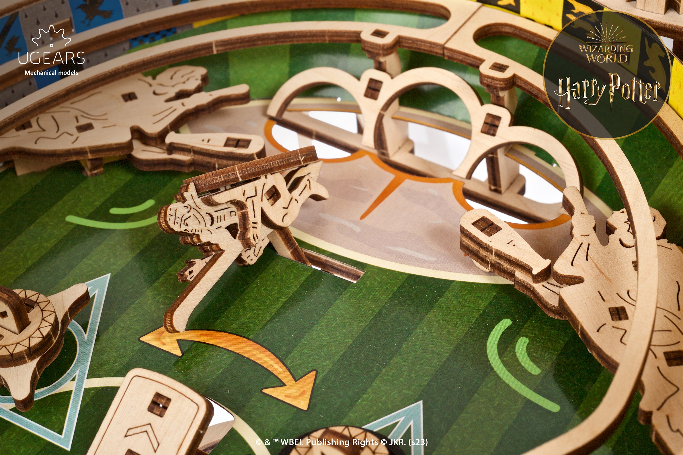 UGEARS Harry Potter: Quidditch™ Pinball Mechanical Game - Image 2