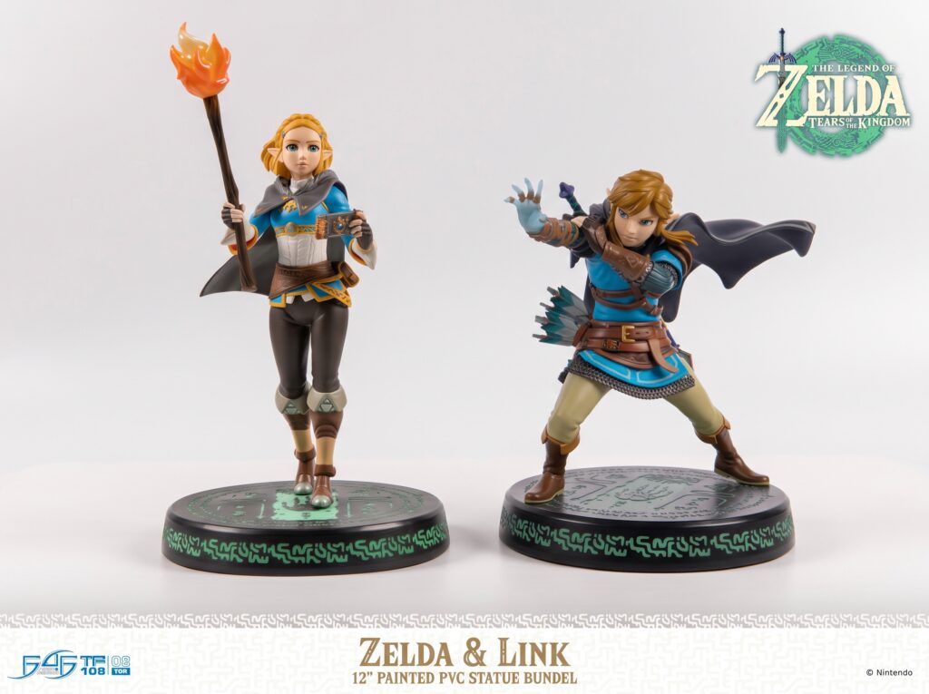 The Legend of Zelda: Tears of the Kingdom Link & Zelda PVC- Statue -bundel