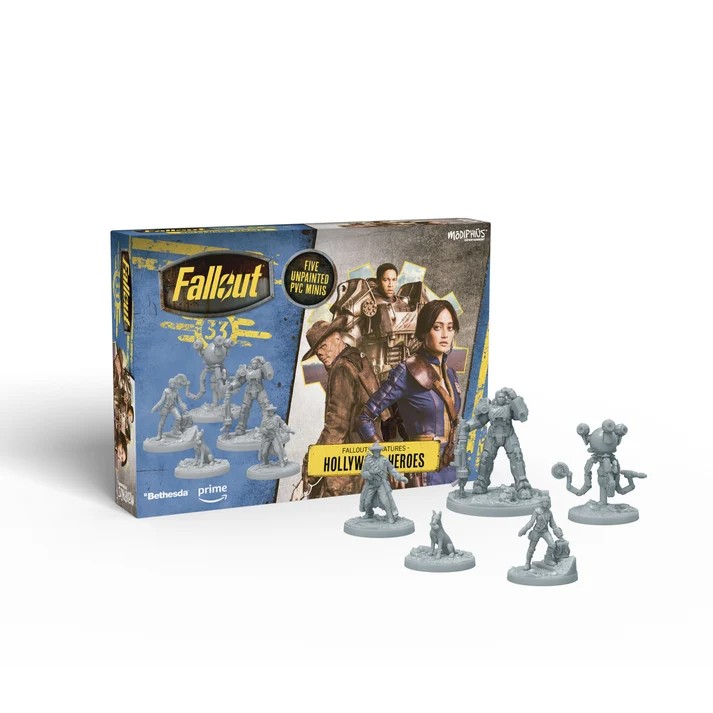 Fallout: Miniaturen - Hollywood Heroes (gebaseerd op de Amazon-tv-serie) - PVC-set